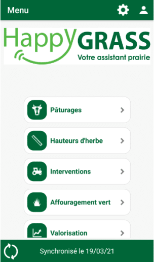 Application HAPPY GRASS