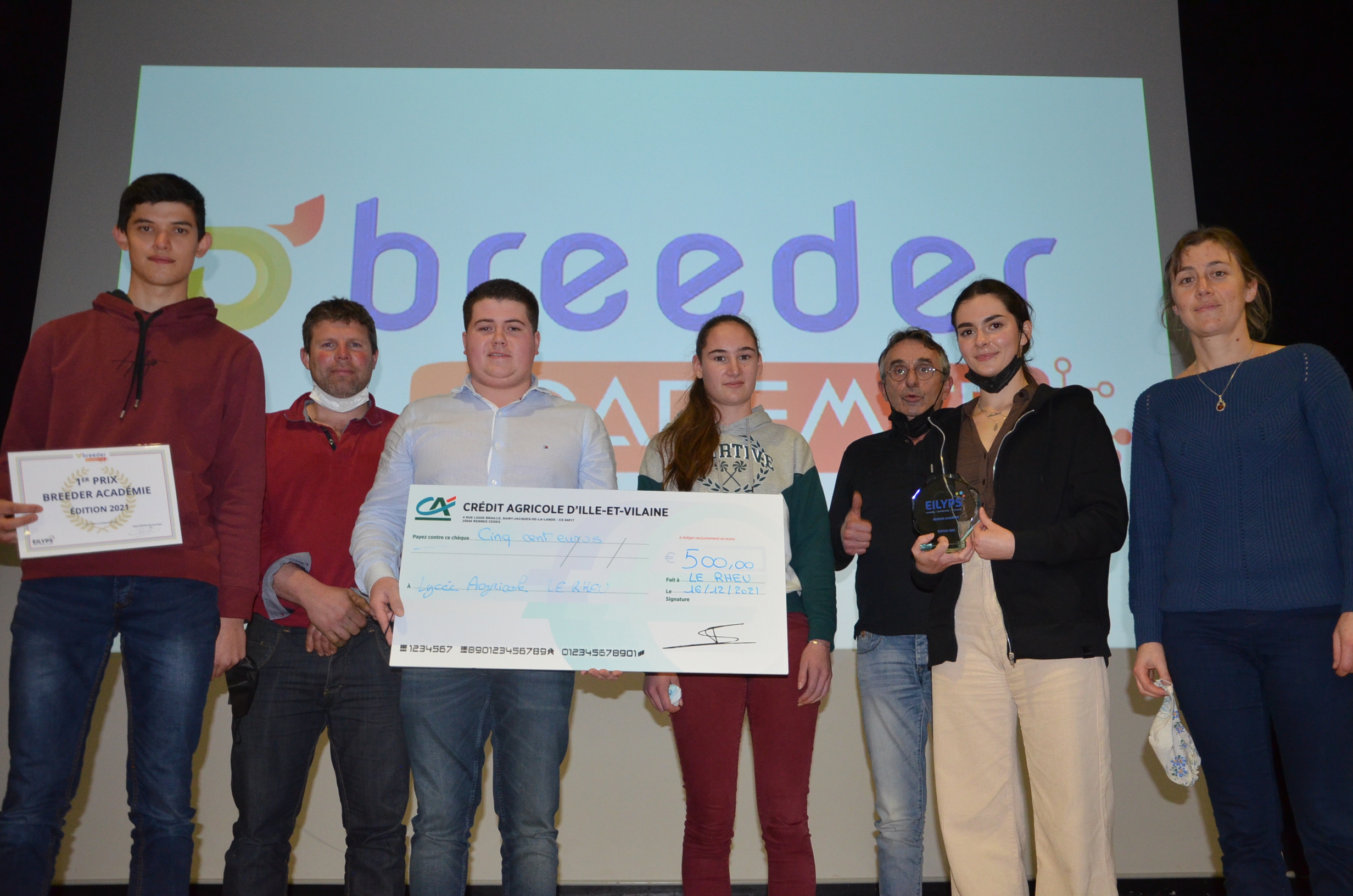 Gagnants BTS AXCE, Lycée Théodore Monod du Rheu