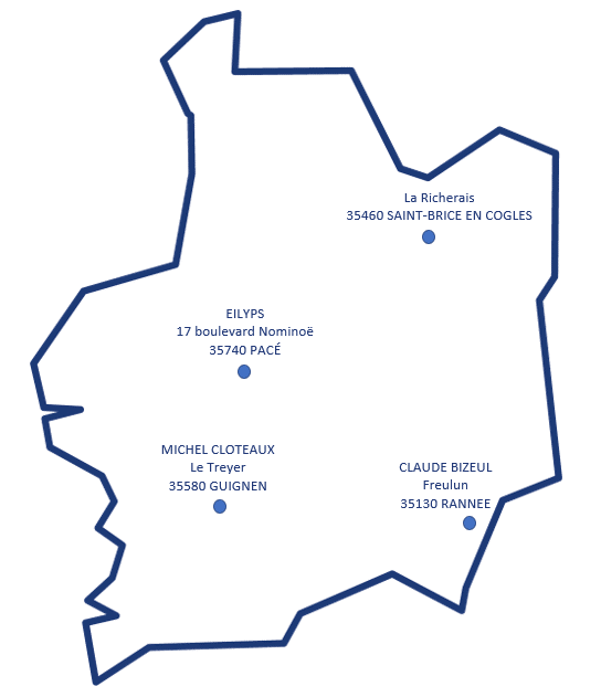 Carte 35 commandes groupes